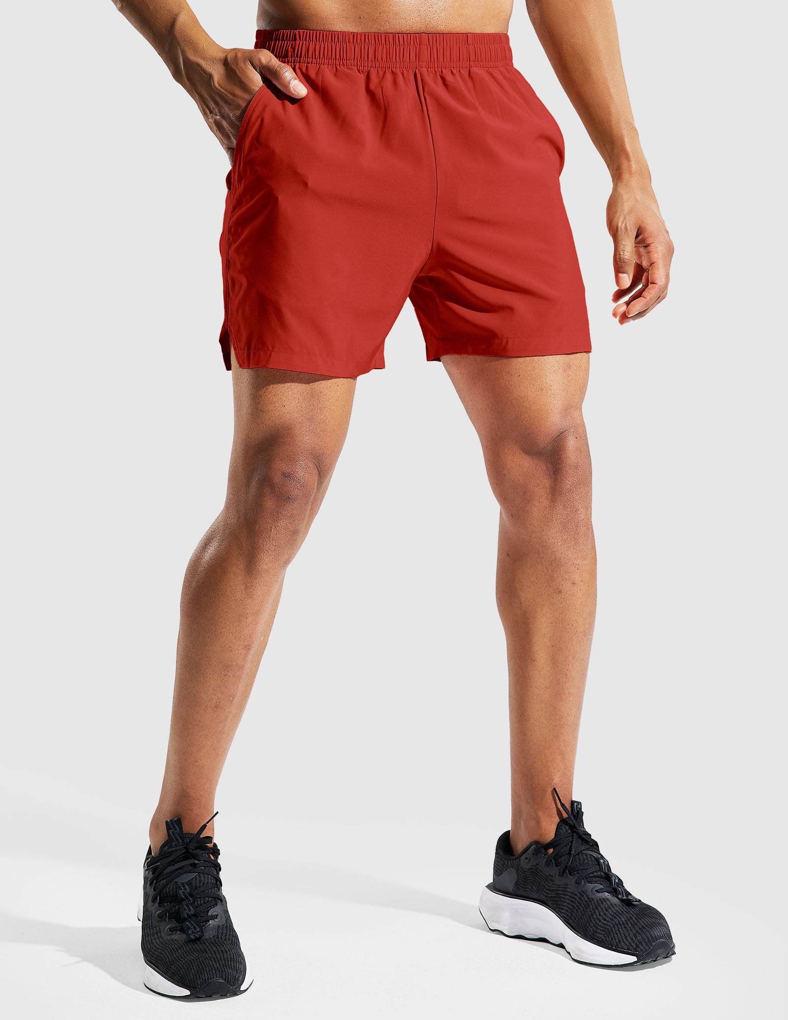 MIER Men's 5 Inch Quick Dry Running Shorts with Pockets Men's Shorts