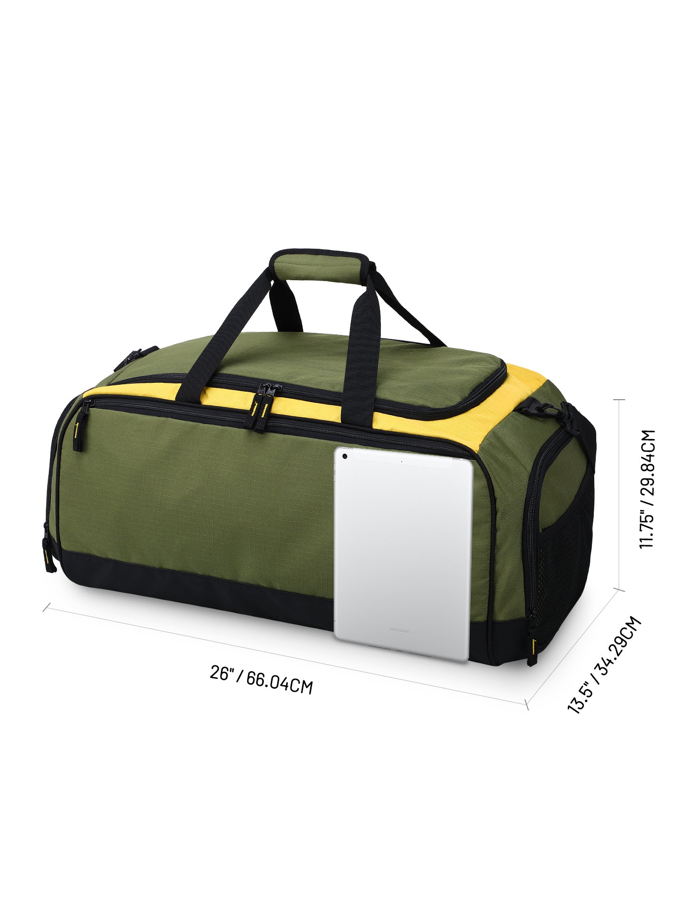 Large Gym Duffle Bags for Men with Shoe Compartment