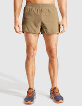 MIER Men‘s 3 Inch Marathon Running Shorts with Liner Men's Shorts