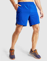 MIER Men's 7 Inch Quick Dry Running Shorts with Zipper Pockets Men's Shorts