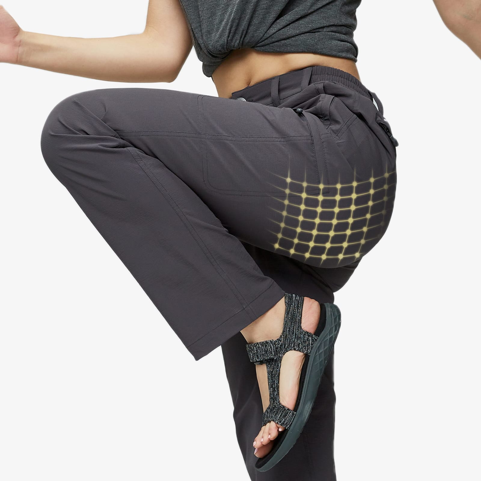 MIER Women Quick Dry Cargo Pants Tactical Hiking Pants Women Hiking Pants