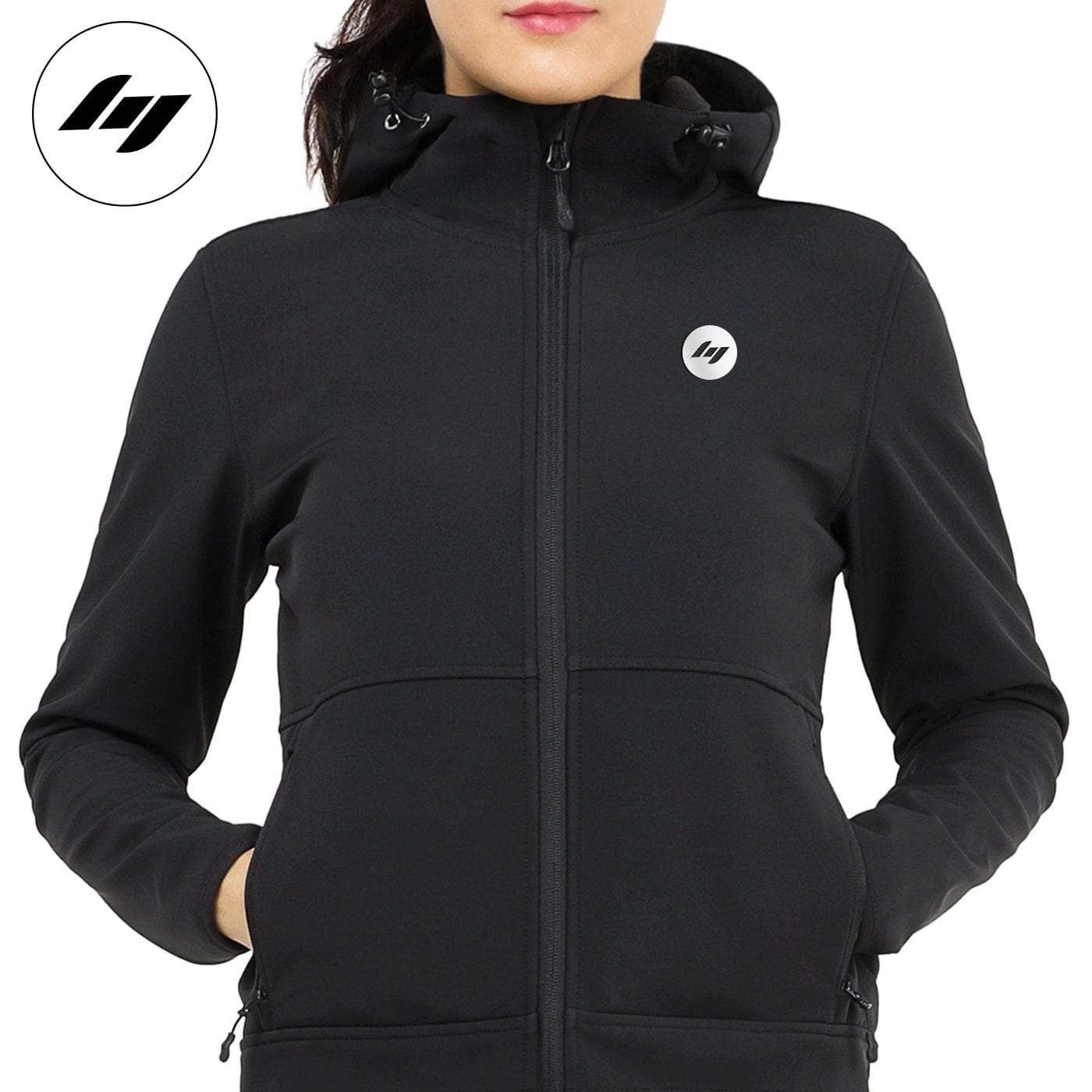 Women Softshell Jacket with Hood – MIER