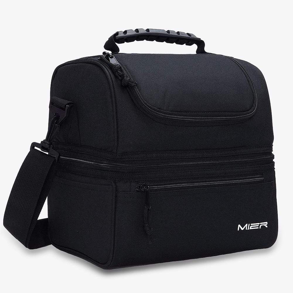 MIER Adult Lunch Box Sac à lunch isotherme Grand fourre-tout isotherme