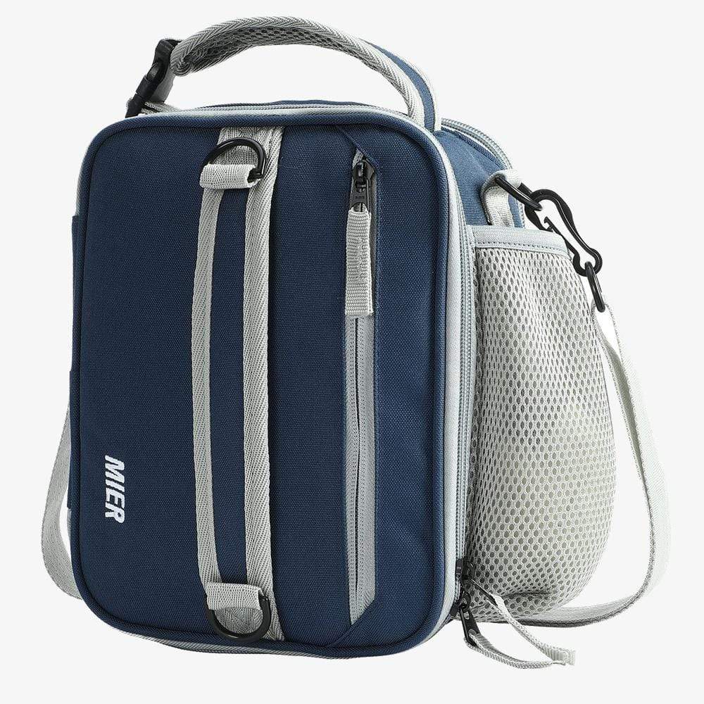 Lunch Box For Women/Men-Insulated Lunch Bag-Expandable Double