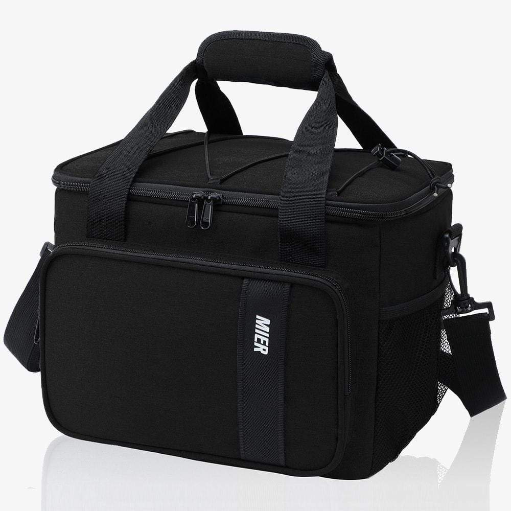 MIER Large Insulated Lunch Cooler Bag for Men Women