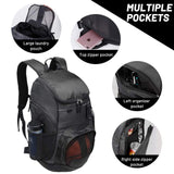 MIER Basketball Backpack Large Sports Bag with Laptop Compartment Backpack Bag