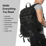 MIER Basketball Backpack Large Sports Bag with Laptop Compartment Backpack Bag