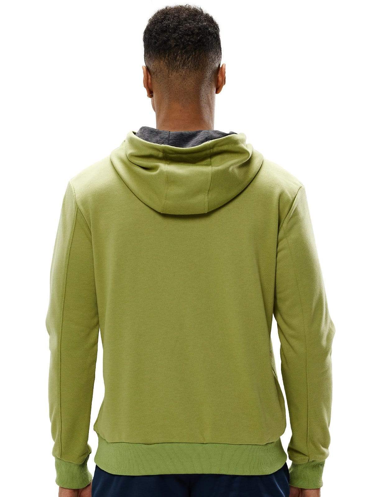 MIER Men's Hooded Sweatshirt Terry Fleece Hoodie Pullover MIERSPORTS