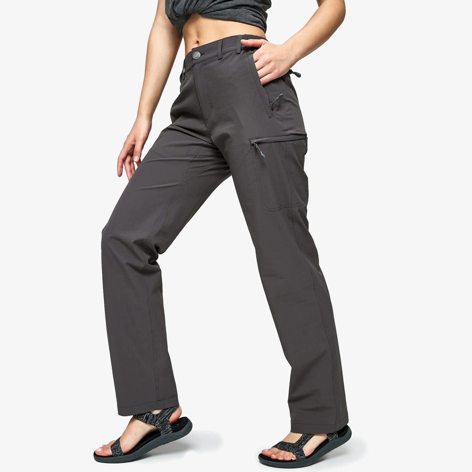 MIER Women Quick Dry Cargo Pants Tactical Hiking Pants Women Hiking Pants