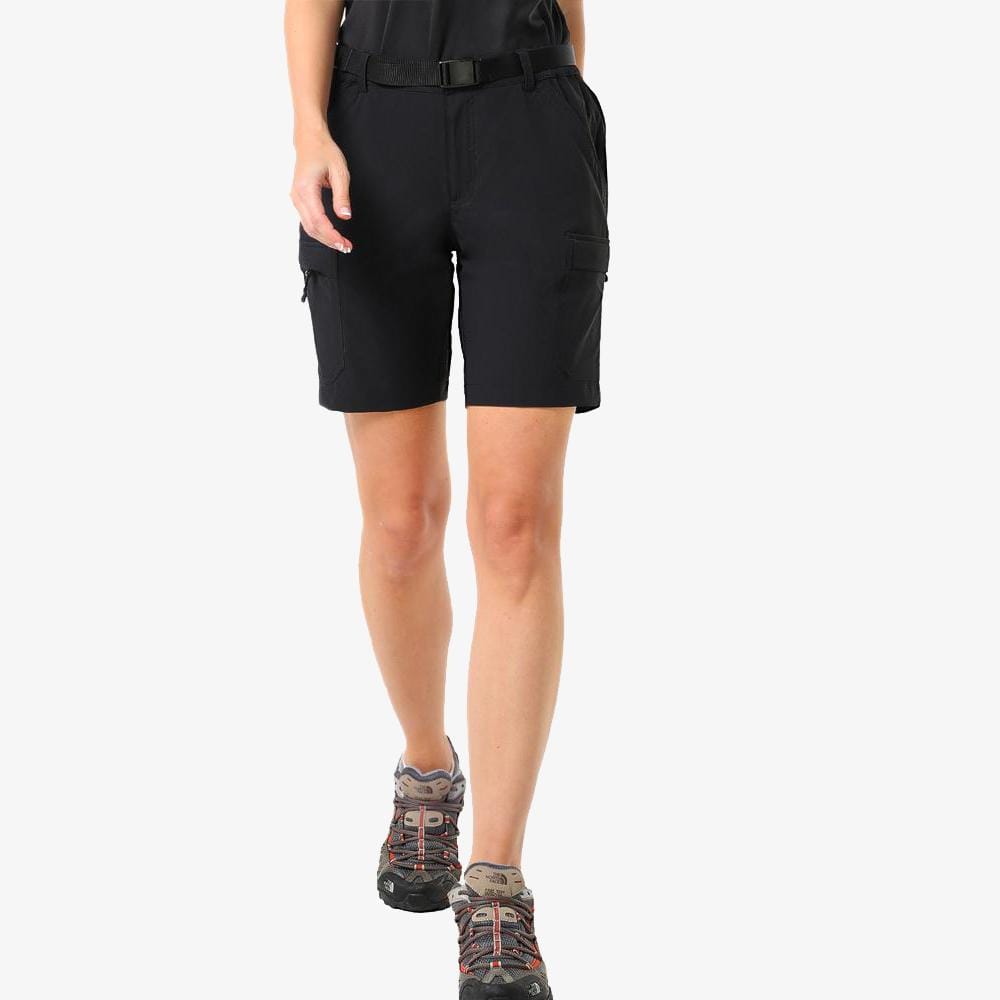 Women's Tek-Trek Breathable Outdoor Hiking Shorts SHORTS 2 / Black MIER