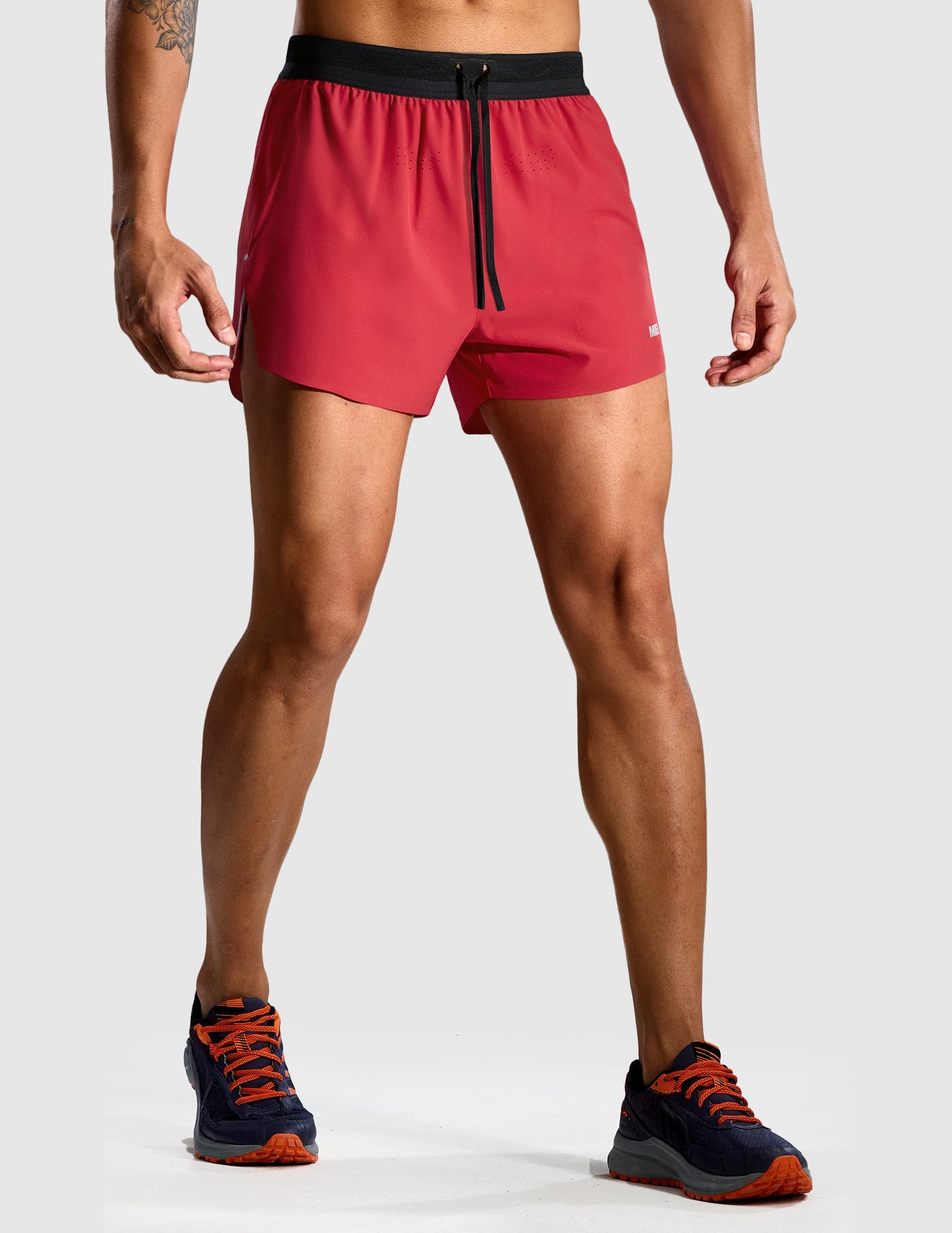 Best Marathon Shorts Mens Lightweight Running Shorts 2.5" Men's Shorts Red / XS