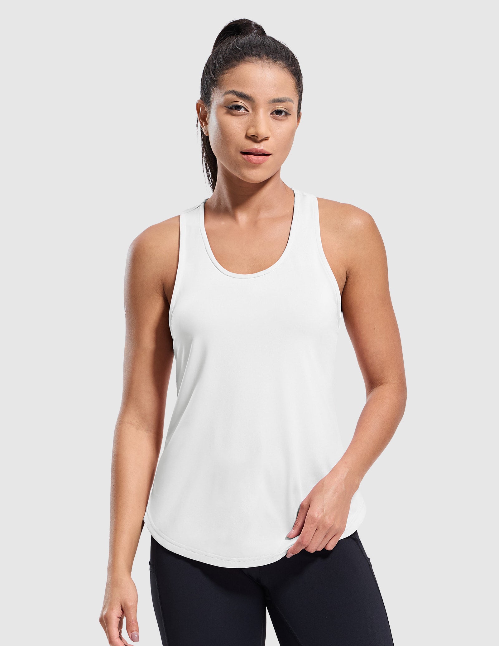 MIER Racerback Women’s Workout Tank Quick Dry Moisture Wicking and Stylish Women Tank Top