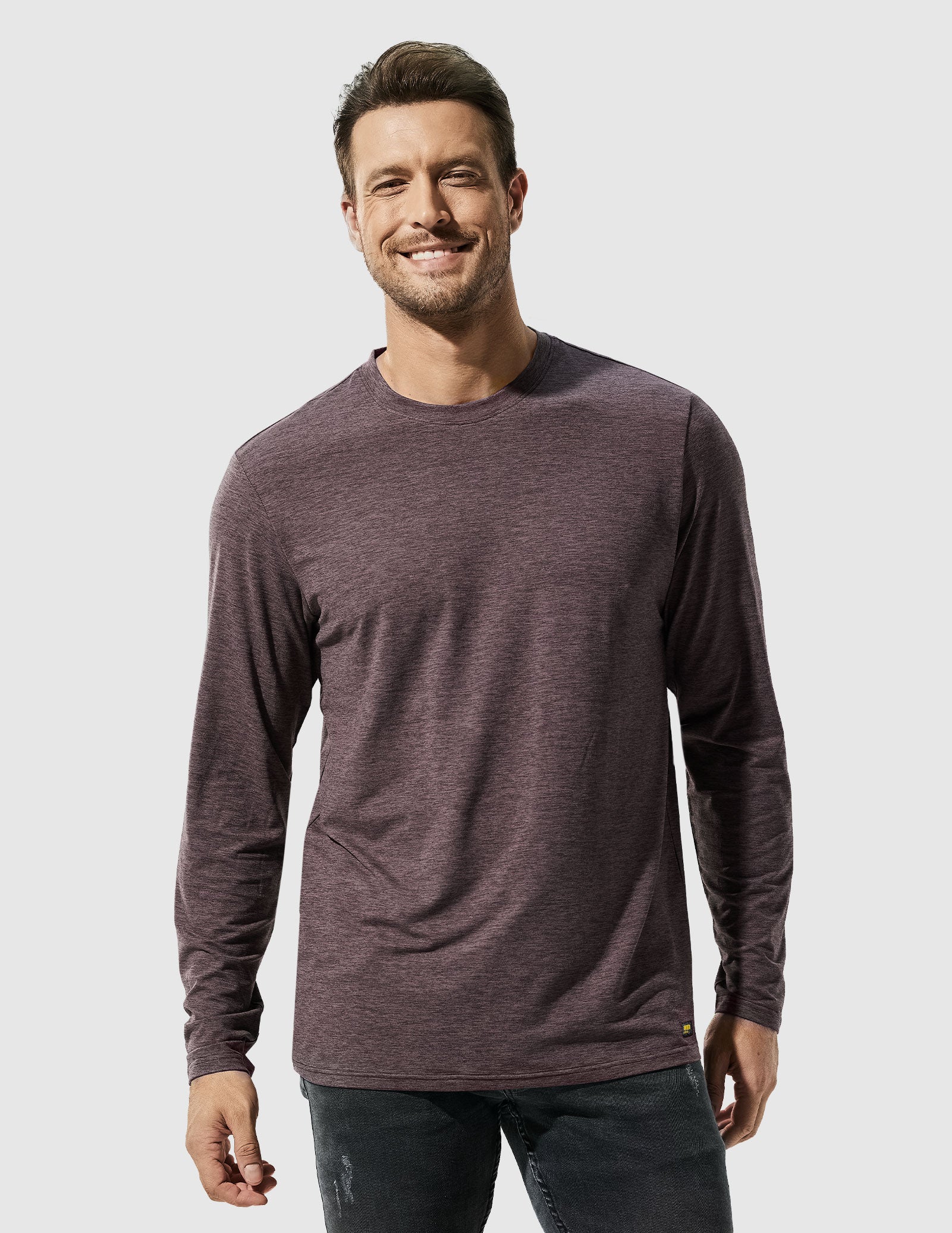 Men’s X-Sofort™ Buttery Soft Long Sleeve Athletic Crew Neck Tee