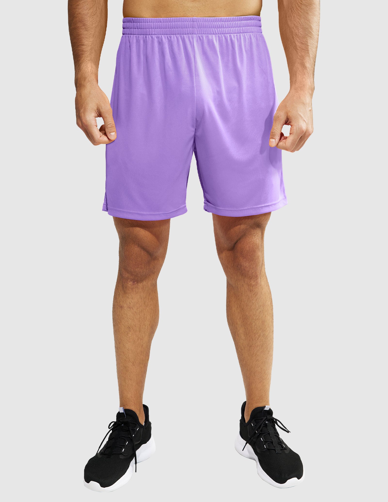 MIER Men Quick-Dry Athletic Running Shorts without Pockets Men's Shorts