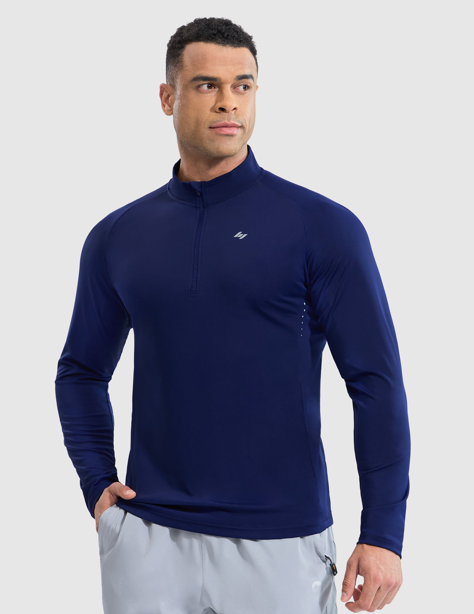 Haut de running à 1/4 de zip Dri-FIT Stride pour homme. FR Haut de running à 1/4 de zip Dri-FIT Stride pour homme. FR