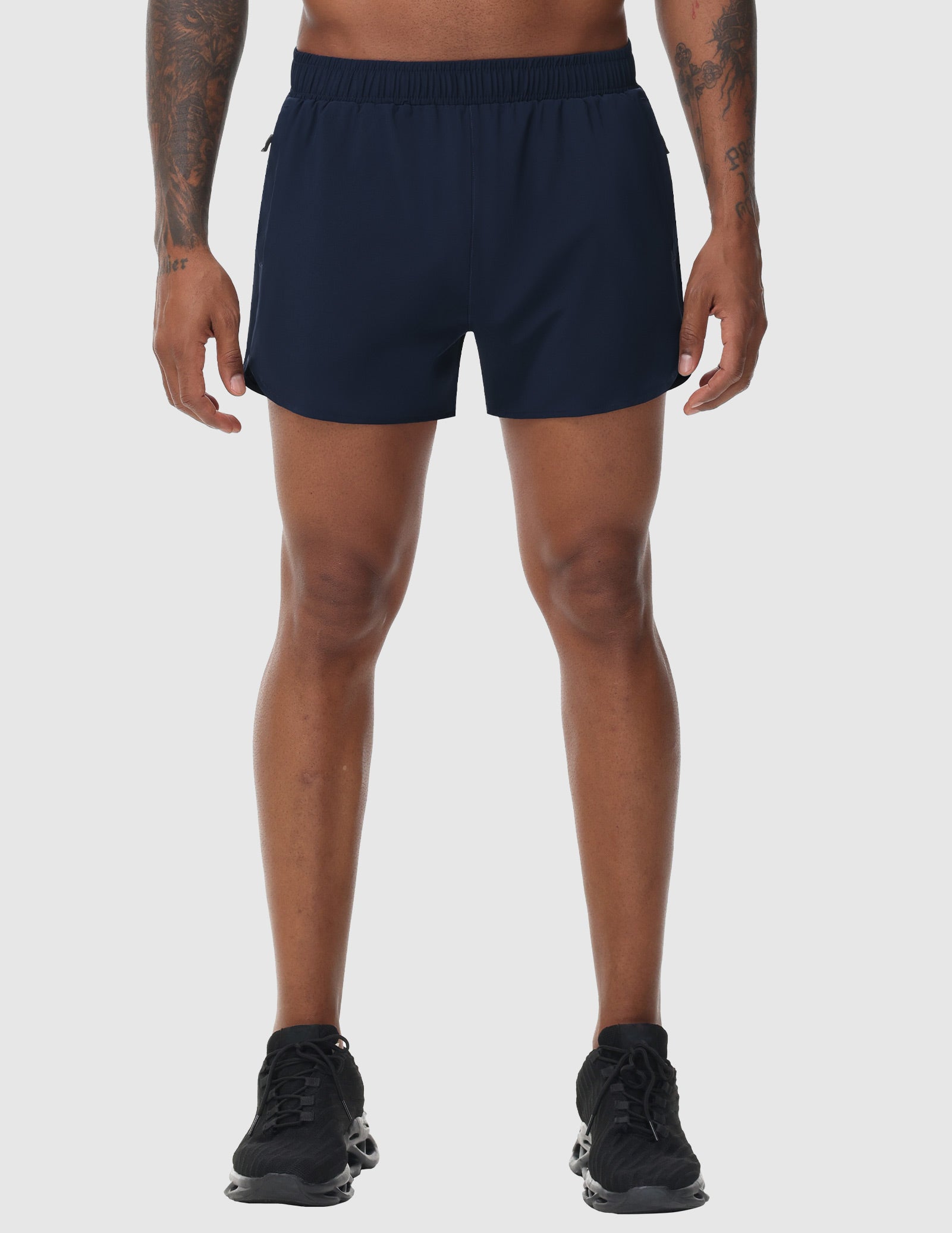 Men's PaceLite Logo Shorts W/Brief 3"