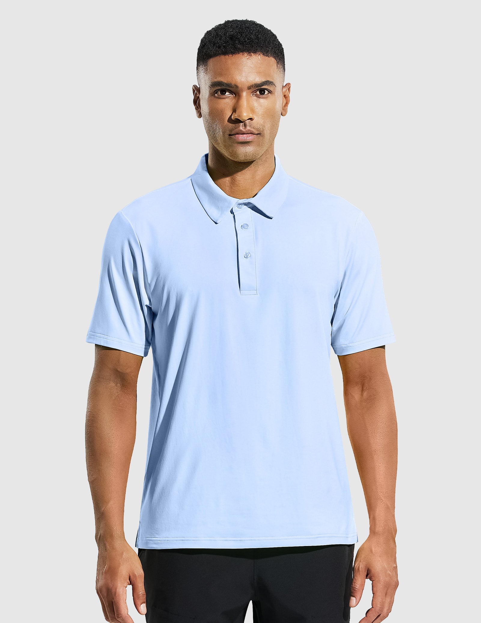 MIER Men Golf Polo Shirt Quick Dry Sun Protection Polo Shirts