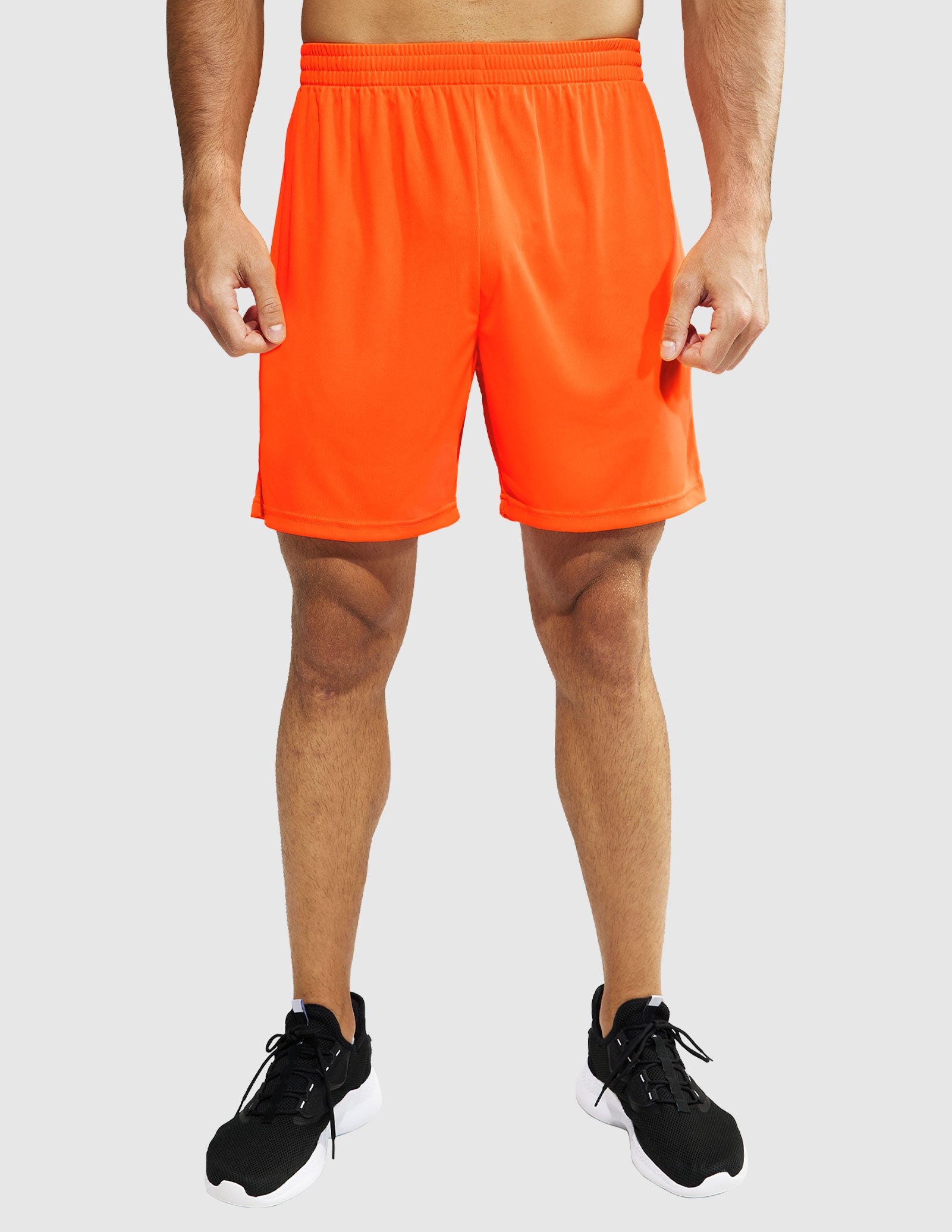 MIER Men Quick-Dry Athletic Running Shorts without Pockets Men's Shorts