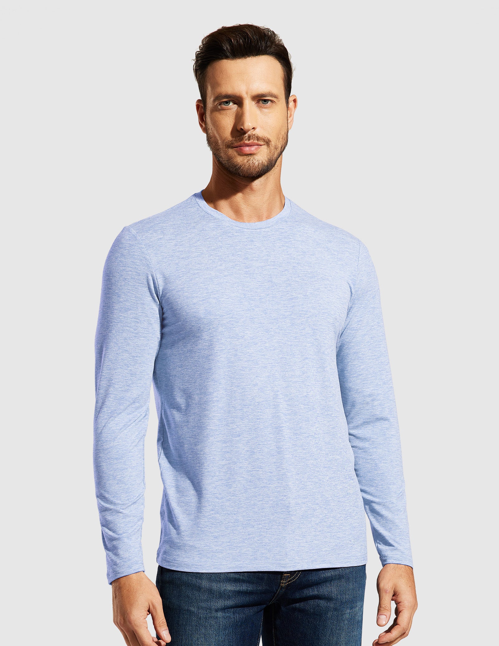 Men’s X-Sofort™ Buttery Soft Long Sleeve Athletic Crew Neck Tee