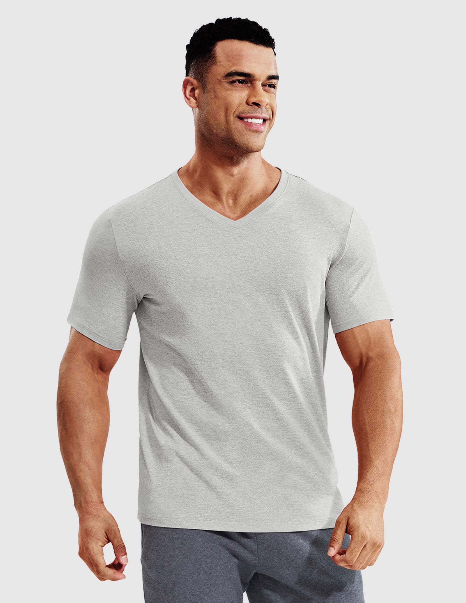 Men’s X-Sofort® Buttery Soft Dry Fit V-Neck Workout T-Shirt