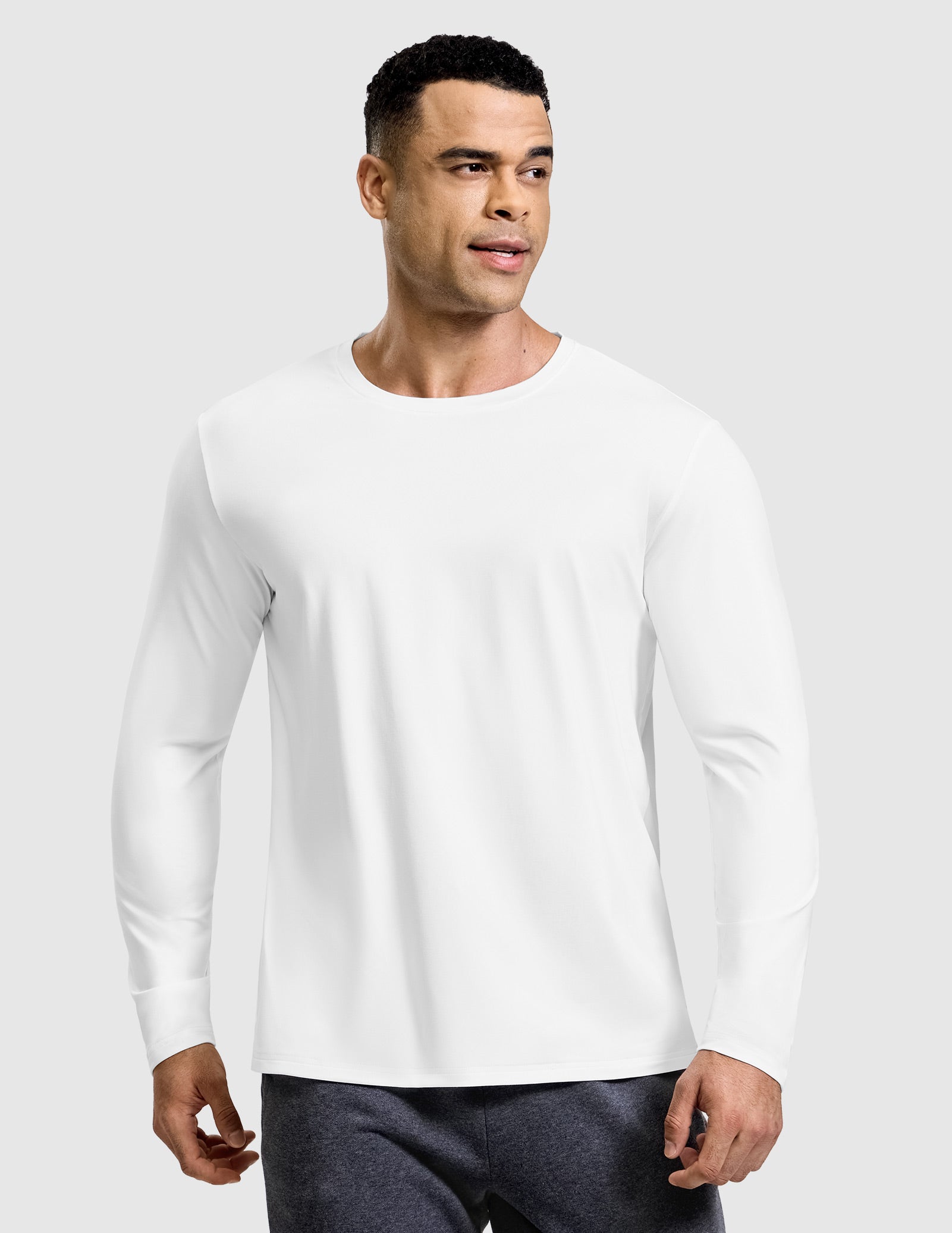 Men’s X-Sofort™ Buttery Soft Long Sleeve Athletic Crew Neck Tee