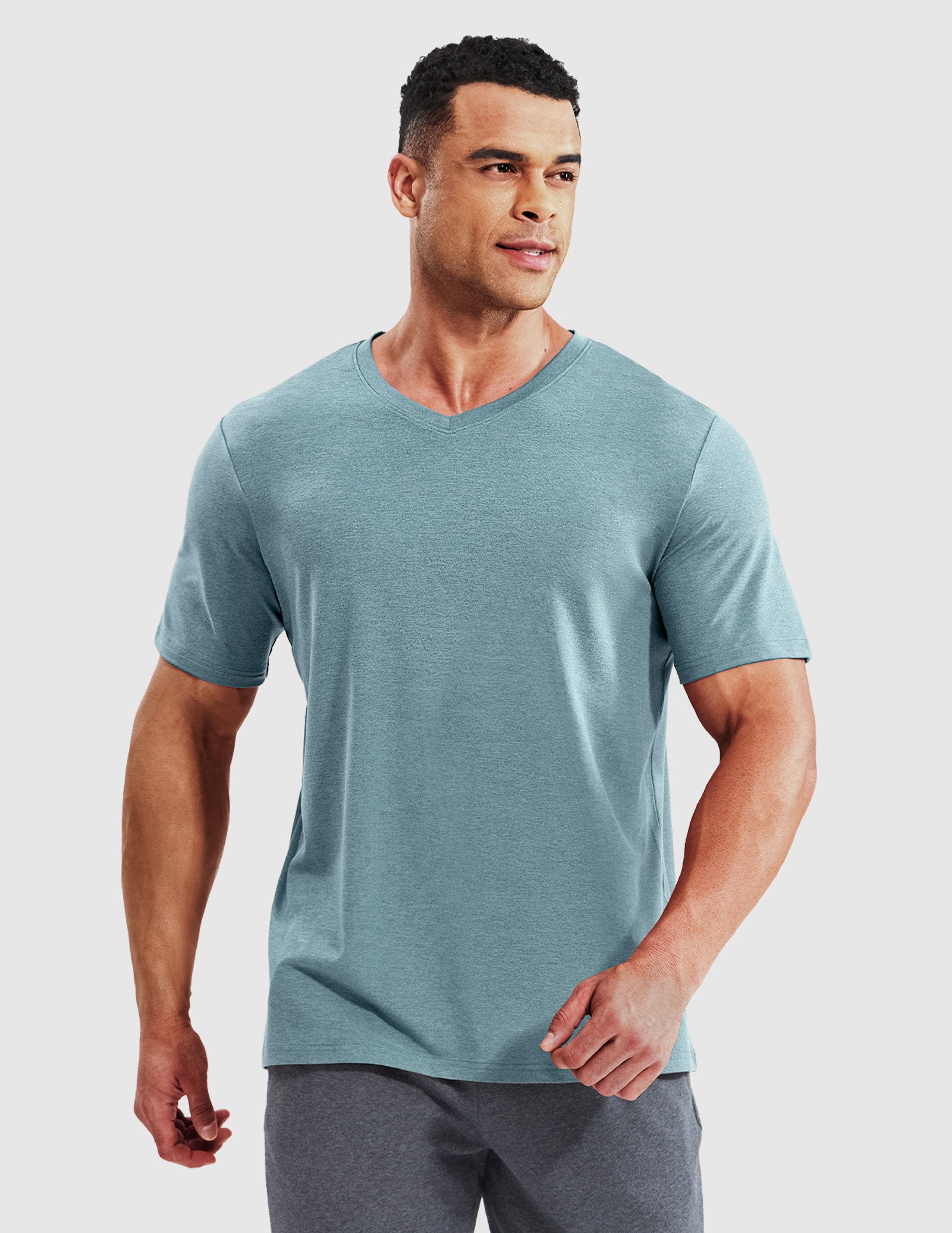 Men’s X-Sofort® Buttery Soft Dry Fit V-Neck Workout T-Shirt