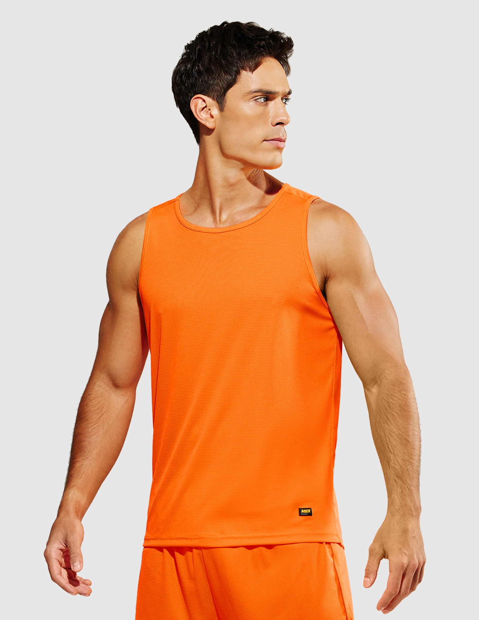 MIER Men's Quick Dry Tank Tops Sleeveless Workout Shirts
