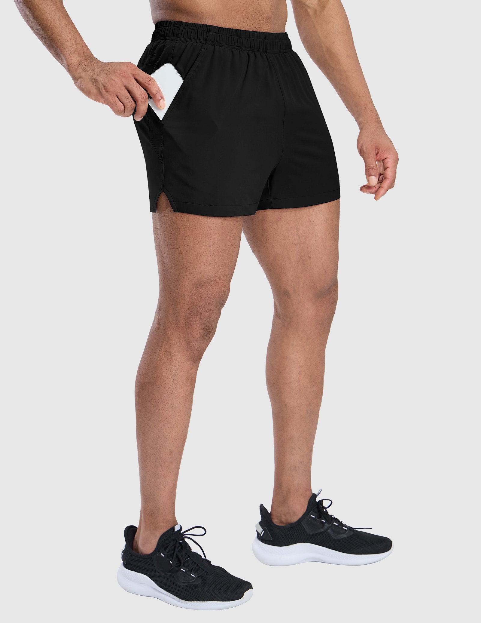 Boxer Brief Running Shorts With Brief Liner Unlined Shorts Running