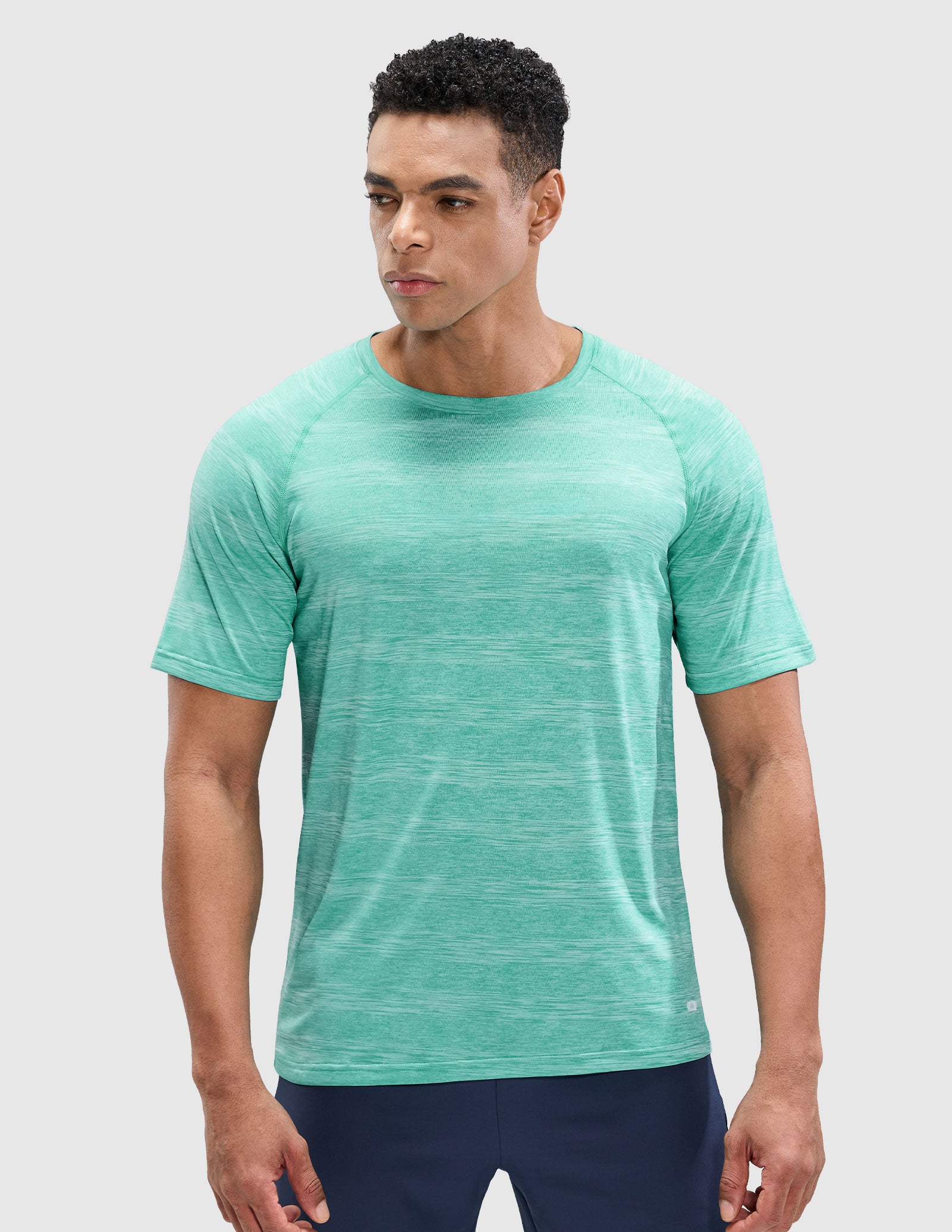 Men's Dry Fit Workout T-Shirts Athletic Running Tee