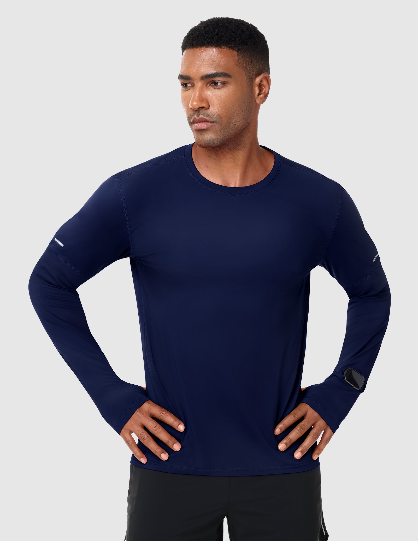 MIER Men’s Long Sleeve Shirt UPF 50+ Quick Dry UV Protection Tee Men's T-Shirts