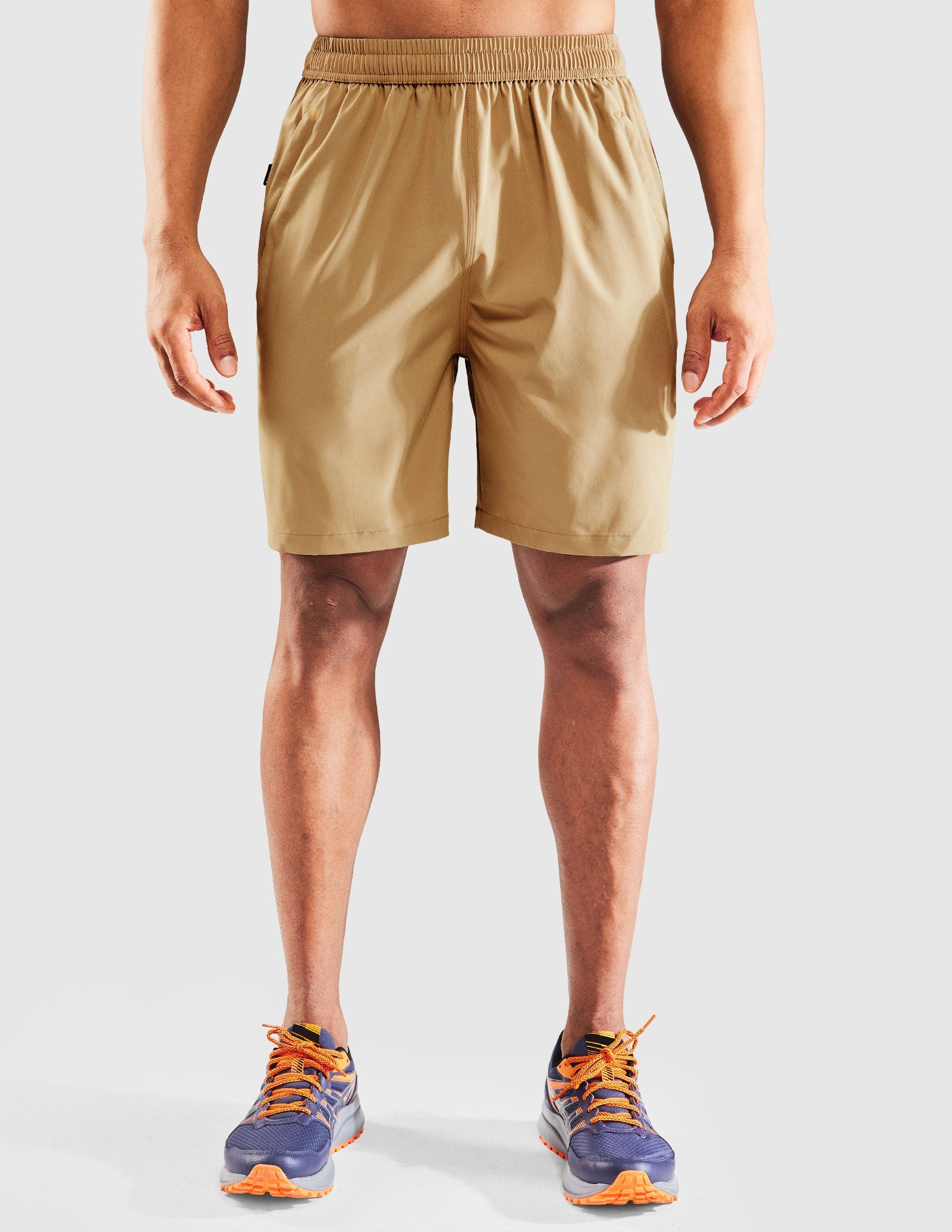 MIER Men's 7 Inch Quick Dry Running Shorts with Phone Pocket Men's Shorts