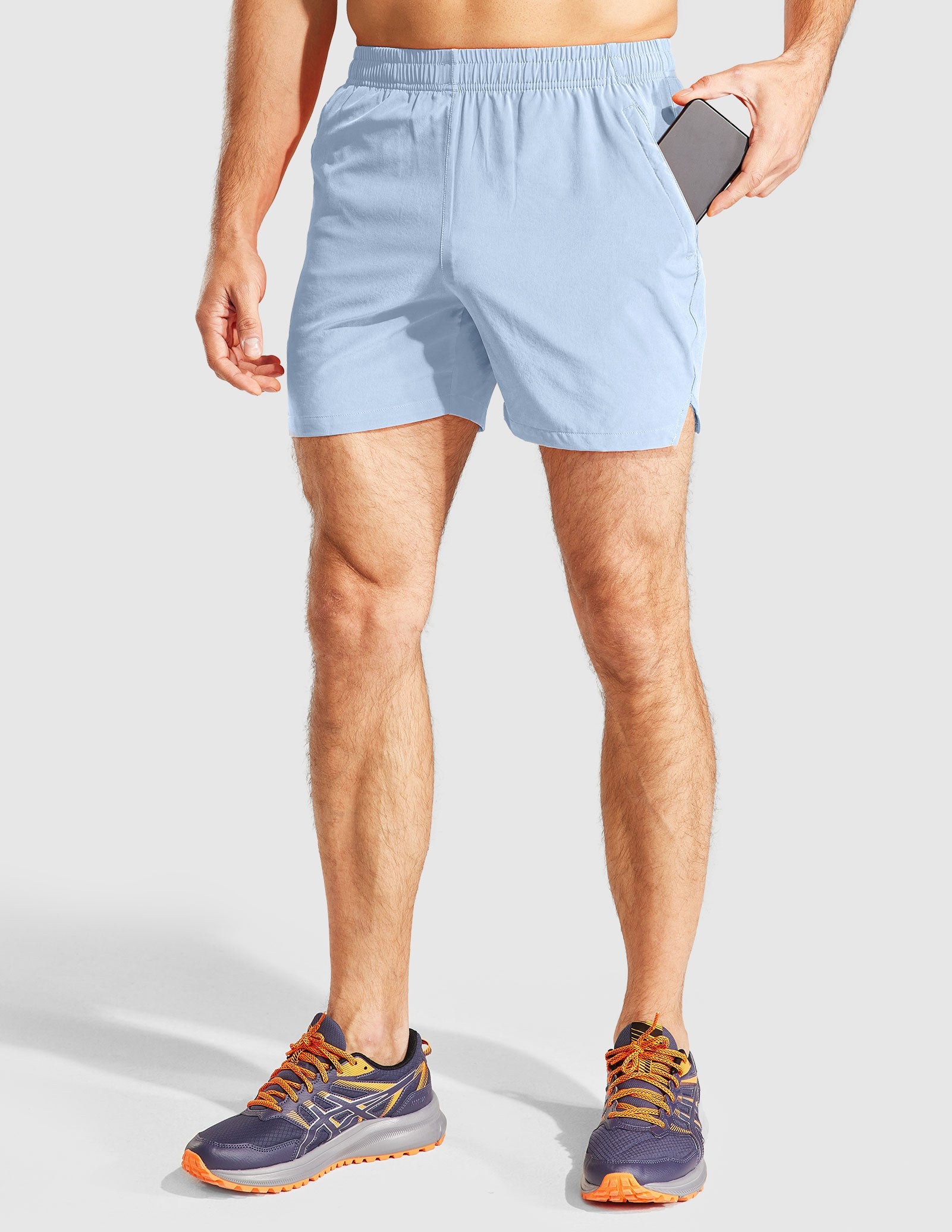 Men's PaceLite Shorts W/ Zipper Pockets 5"