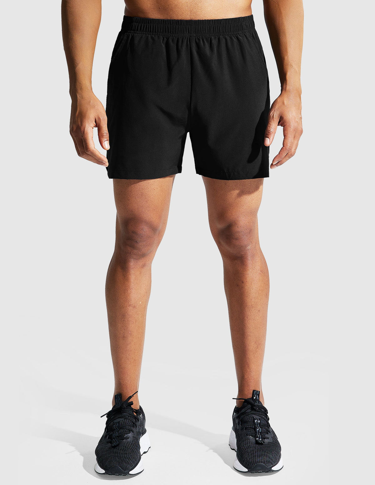 Men's Quick Dry Running Athletic Shorts with Pockets 5 Inch