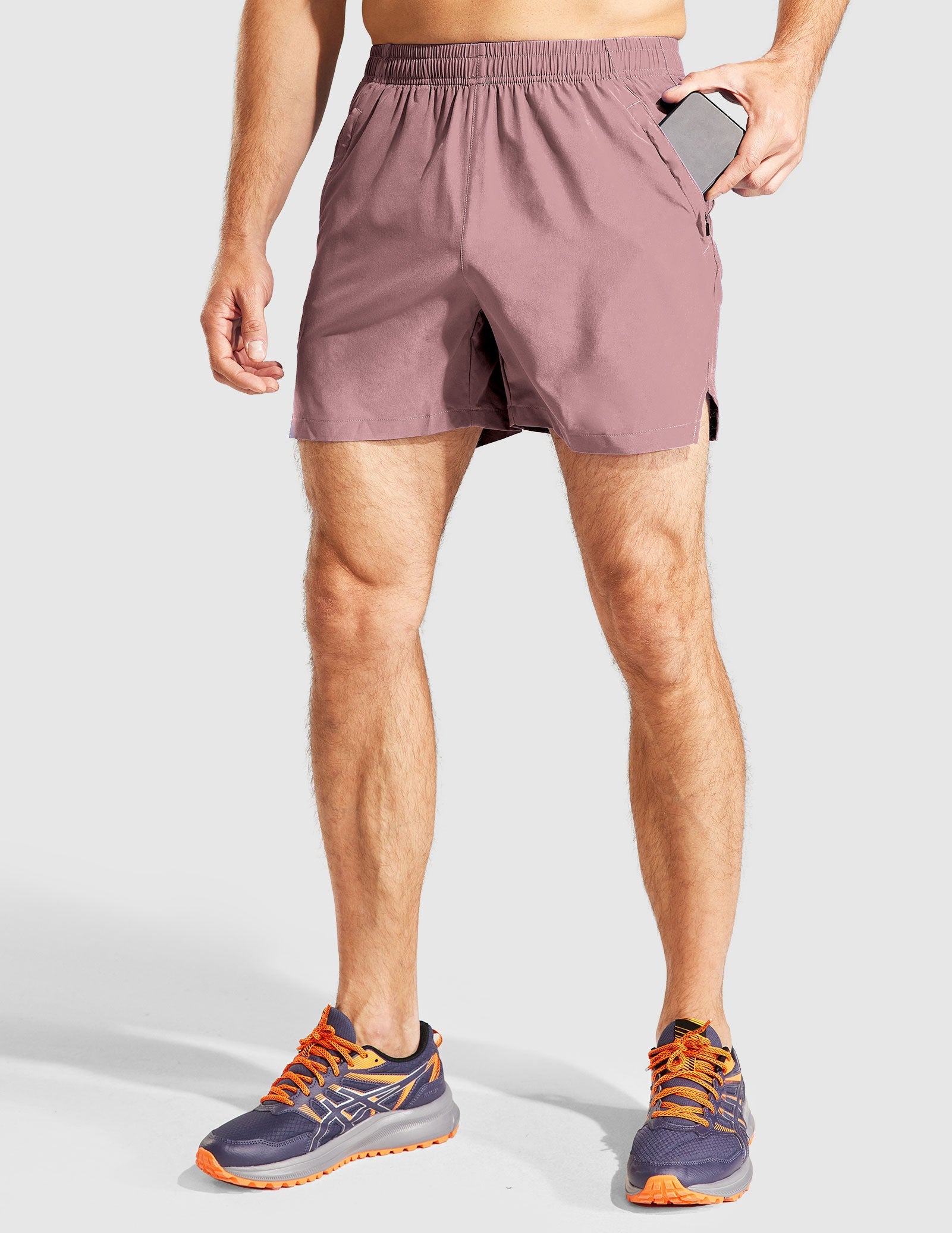 Men's PaceLite Shorts W/ Zipper Pockets 5"