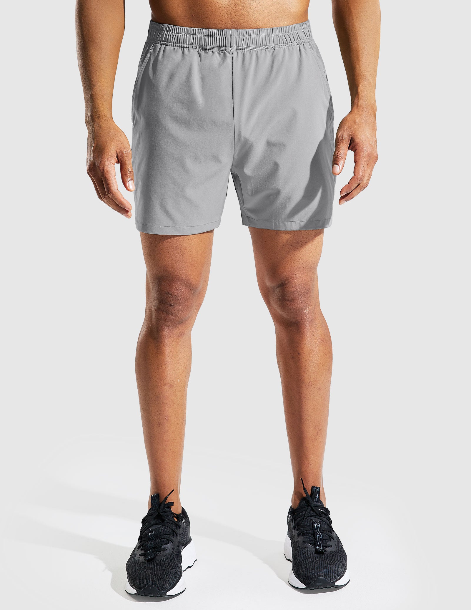 Men's Quick Dry Running Athletic Shorts with Pockets 5 Inch