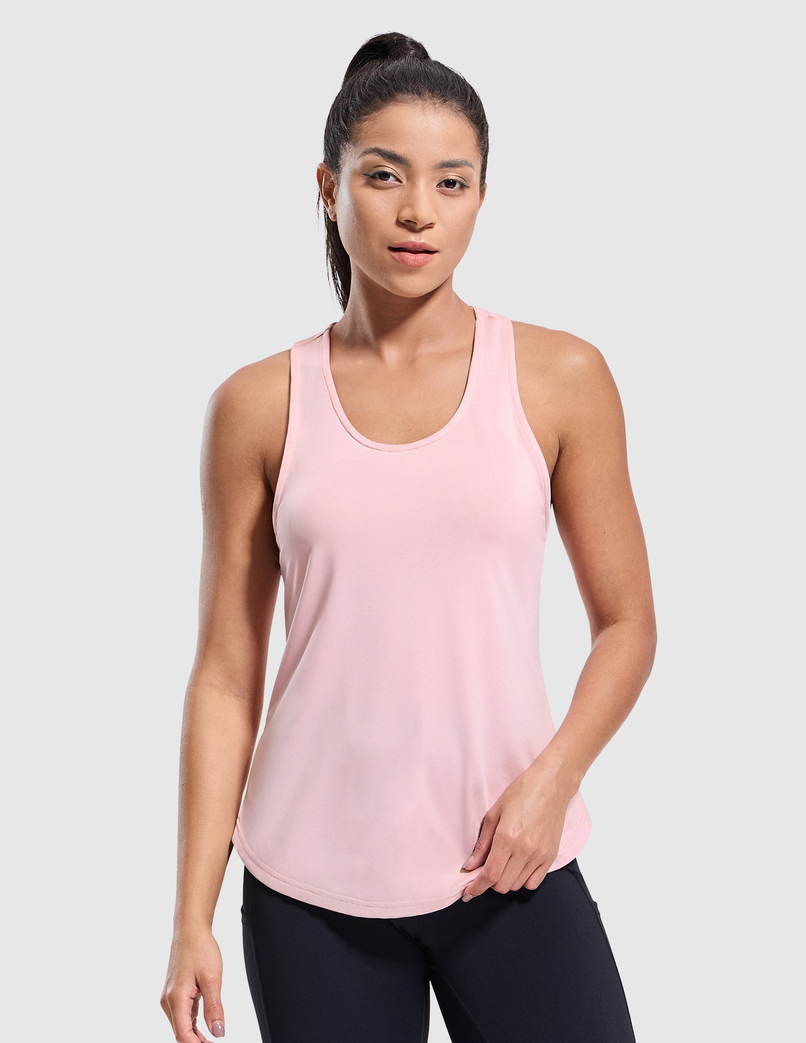 MIER Racerback Women’s Workout Tank Quick Dry Moisture Wicking and Stylish Women Tank Top
