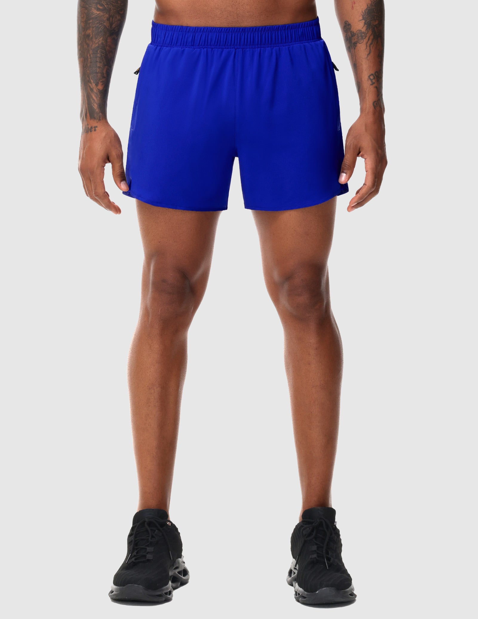 Men's PaceLite Logo Shorts W/Brief 3"