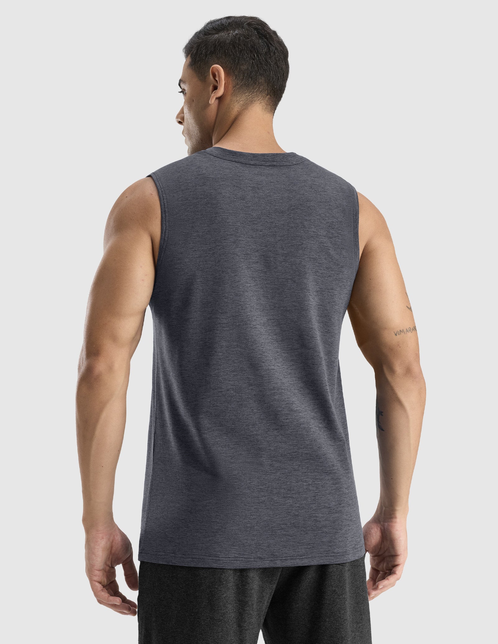 MIER Men’s Ultra-Soft Performance Muscle Tank Buttery Soft Gym Shirt Men's Tank Top