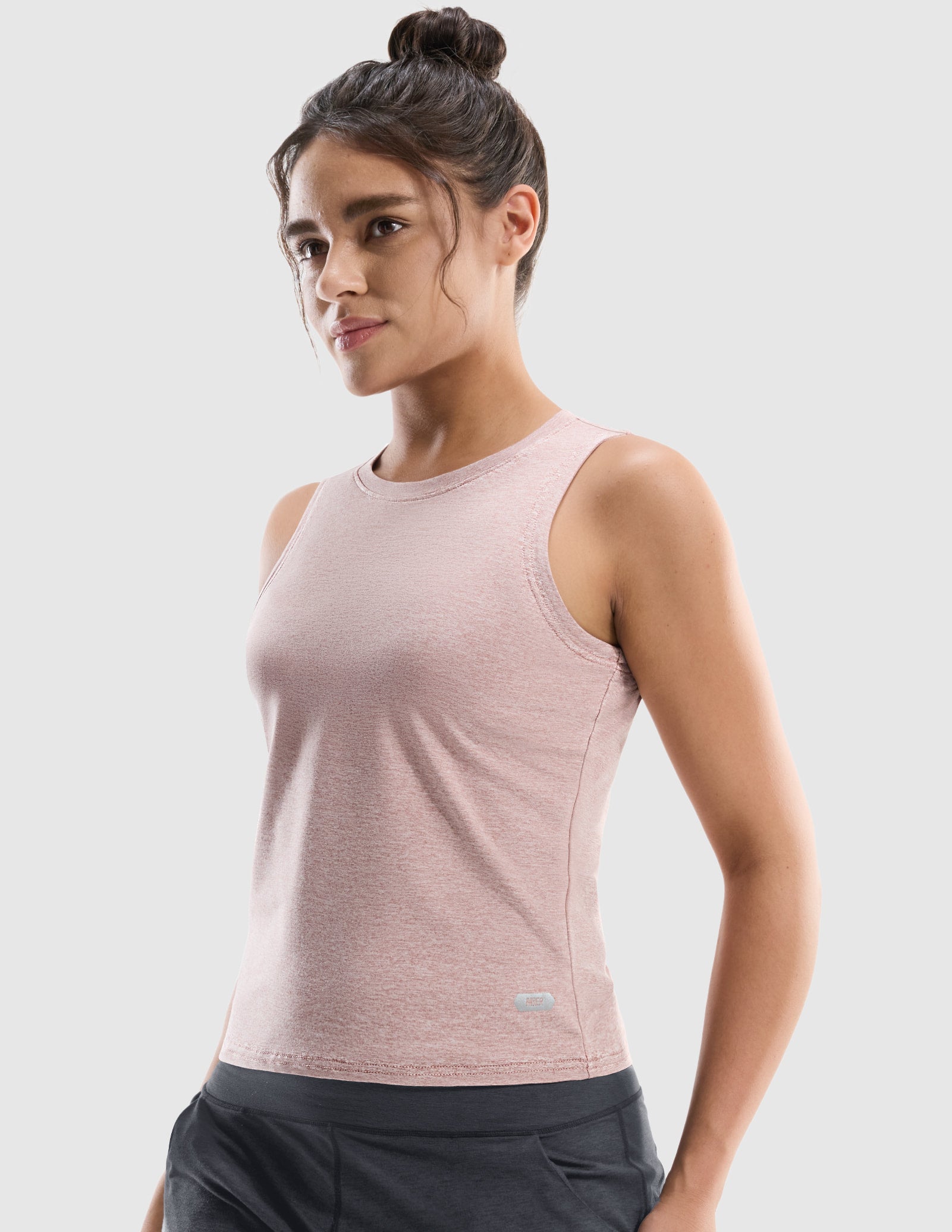 MIER Women’s Buttery-Soft Skimmer Tank Top High-Hip Workout Shirt Women's Tank Top