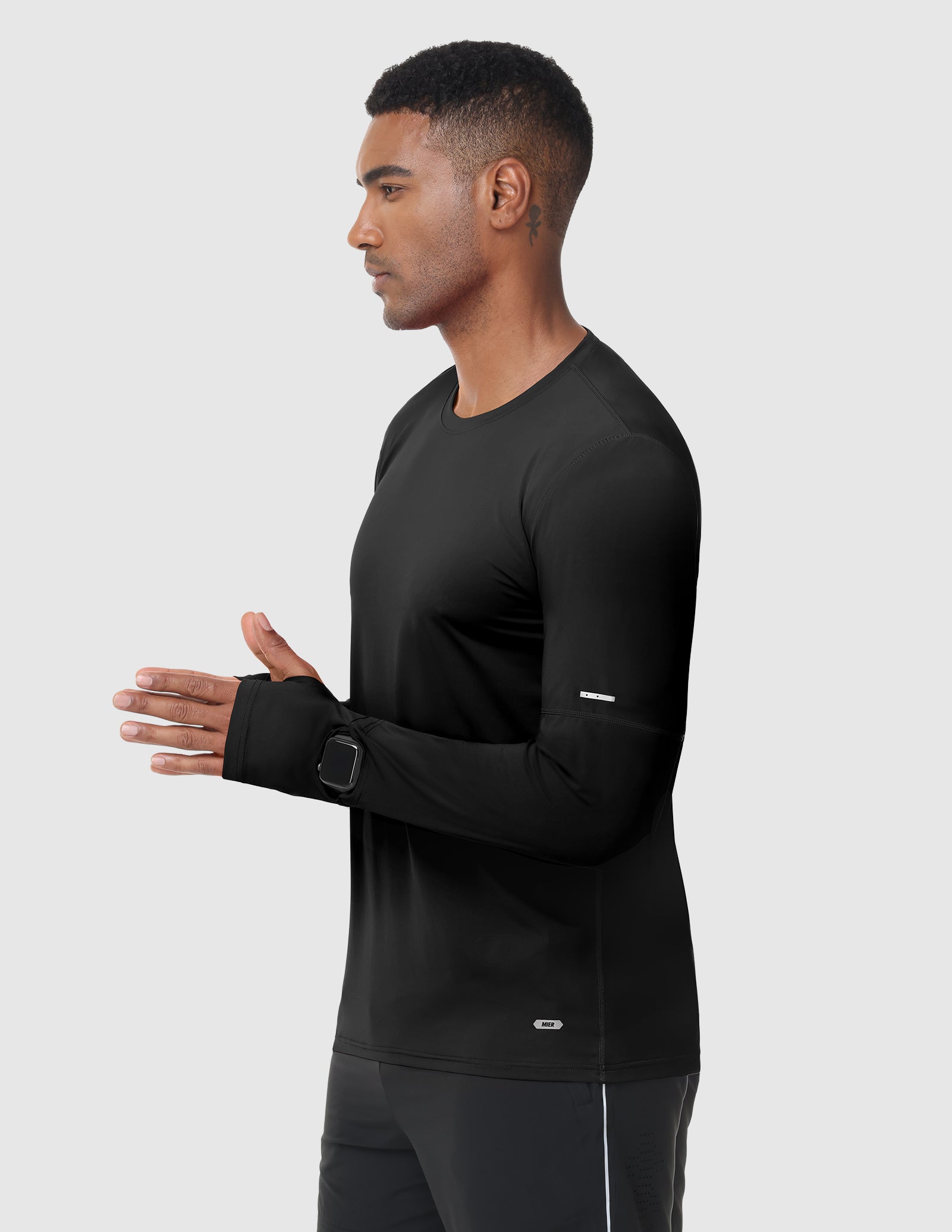 MIER Men’s Long Sleeve Shirt UPF 50+ Quick Dry UV Protection Tee Men's T-Shirts