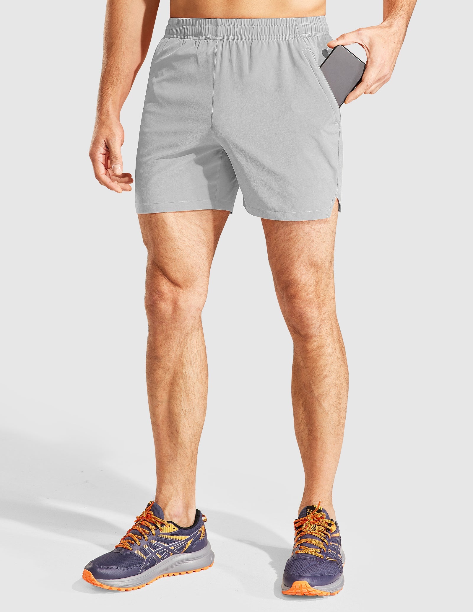 Men's PaceLite Shorts W/ Zipper Pockets 5"
