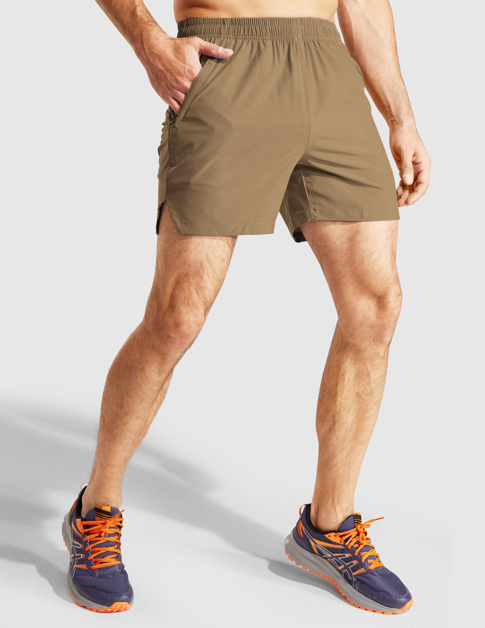 Men's PaceLite Shorts W/ Zipper Pockets 5"