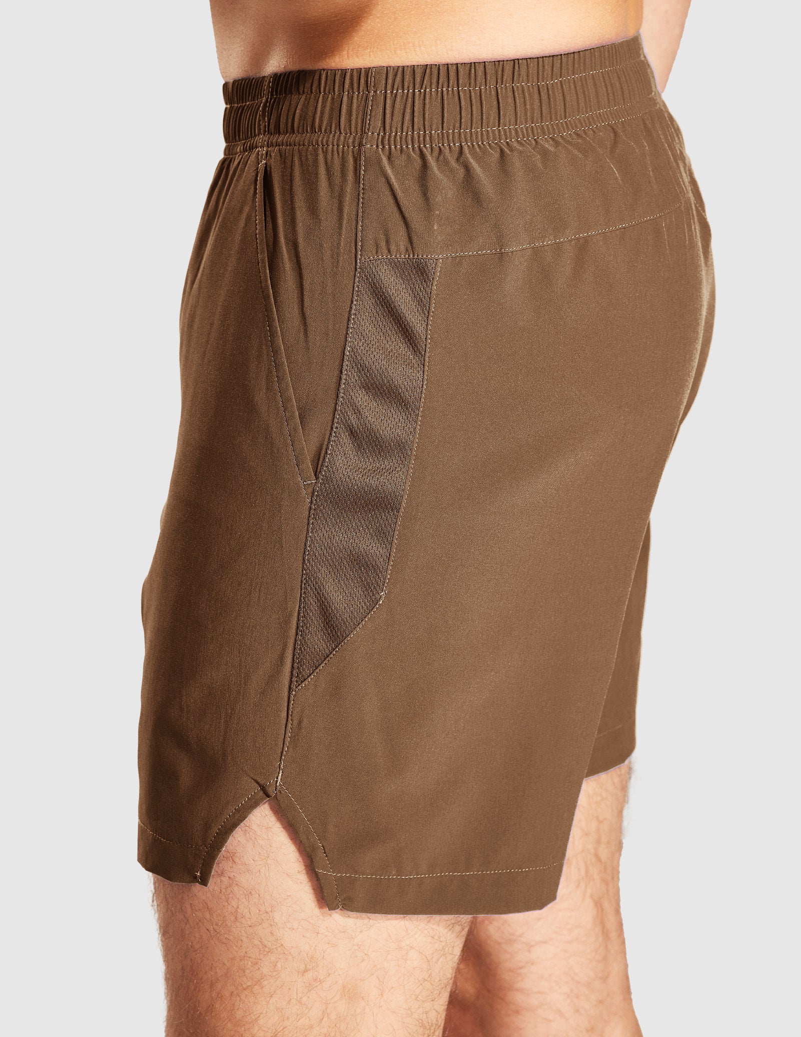 Pantaloncini da corsa da allenamento da uomo Pantaloncini attivi da 5 pollici con tasche