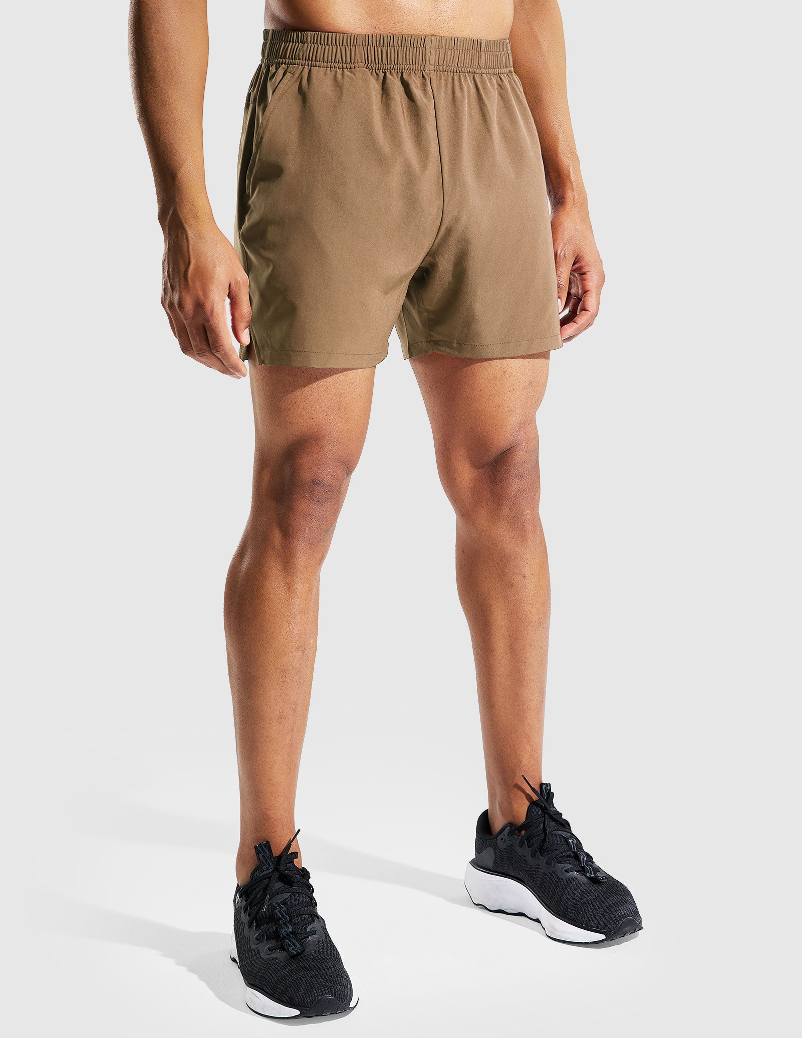 Men's Quick Dry Running Athletic Shorts with Pockets 5 Inch