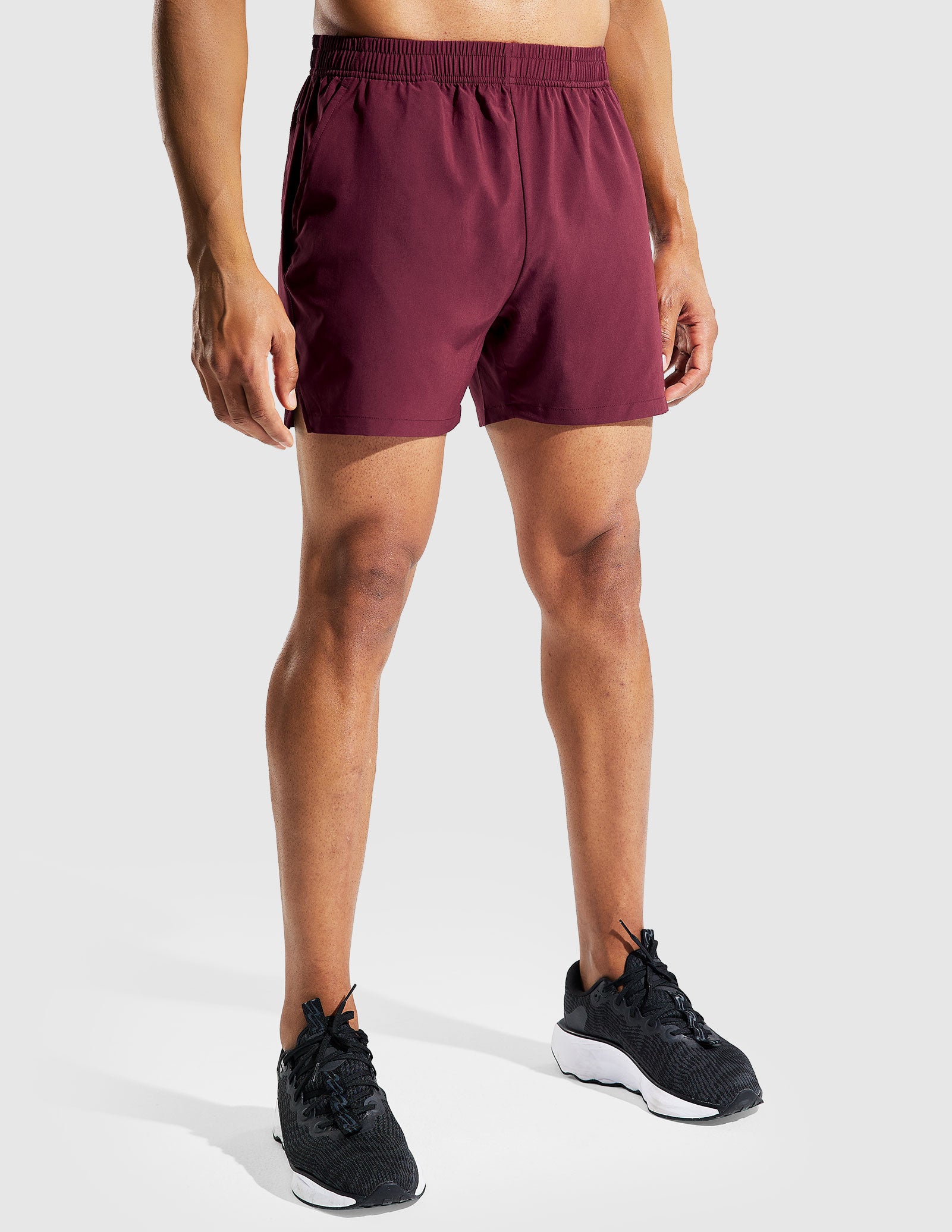 MIER Men's 5 Inch Quick Dry Running Shorts with Pockets Men's Shorts