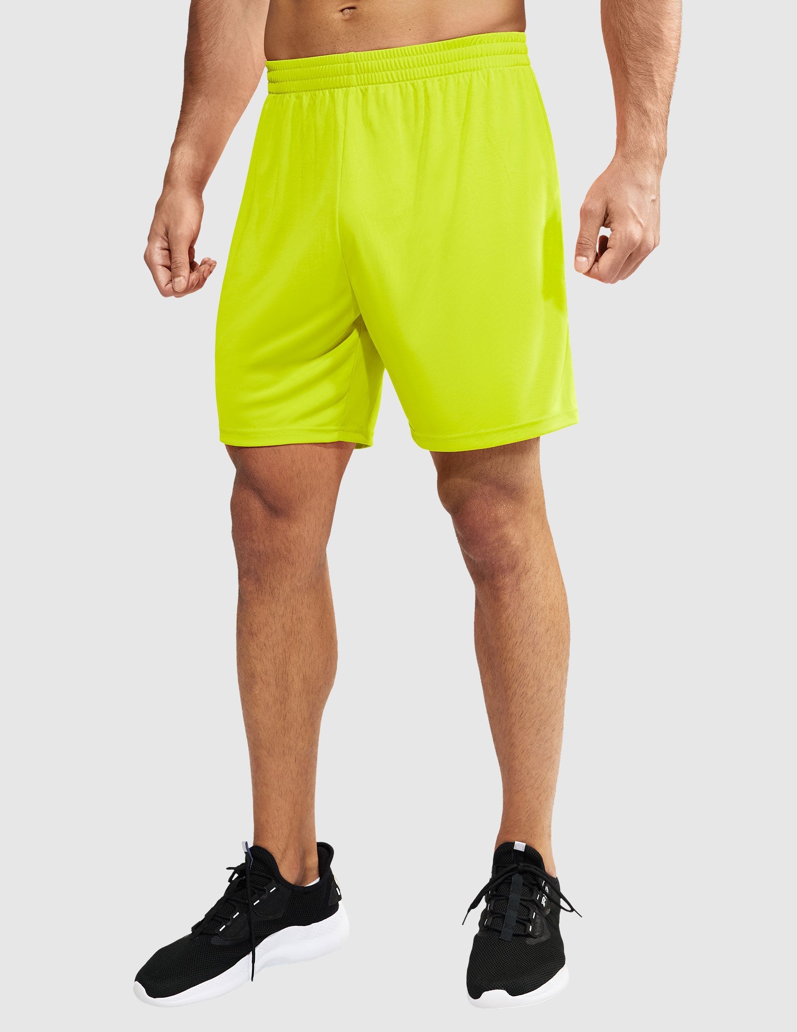 MIER Men Quick-Dry Athletic Running Shorts without Pockets Men's Shorts