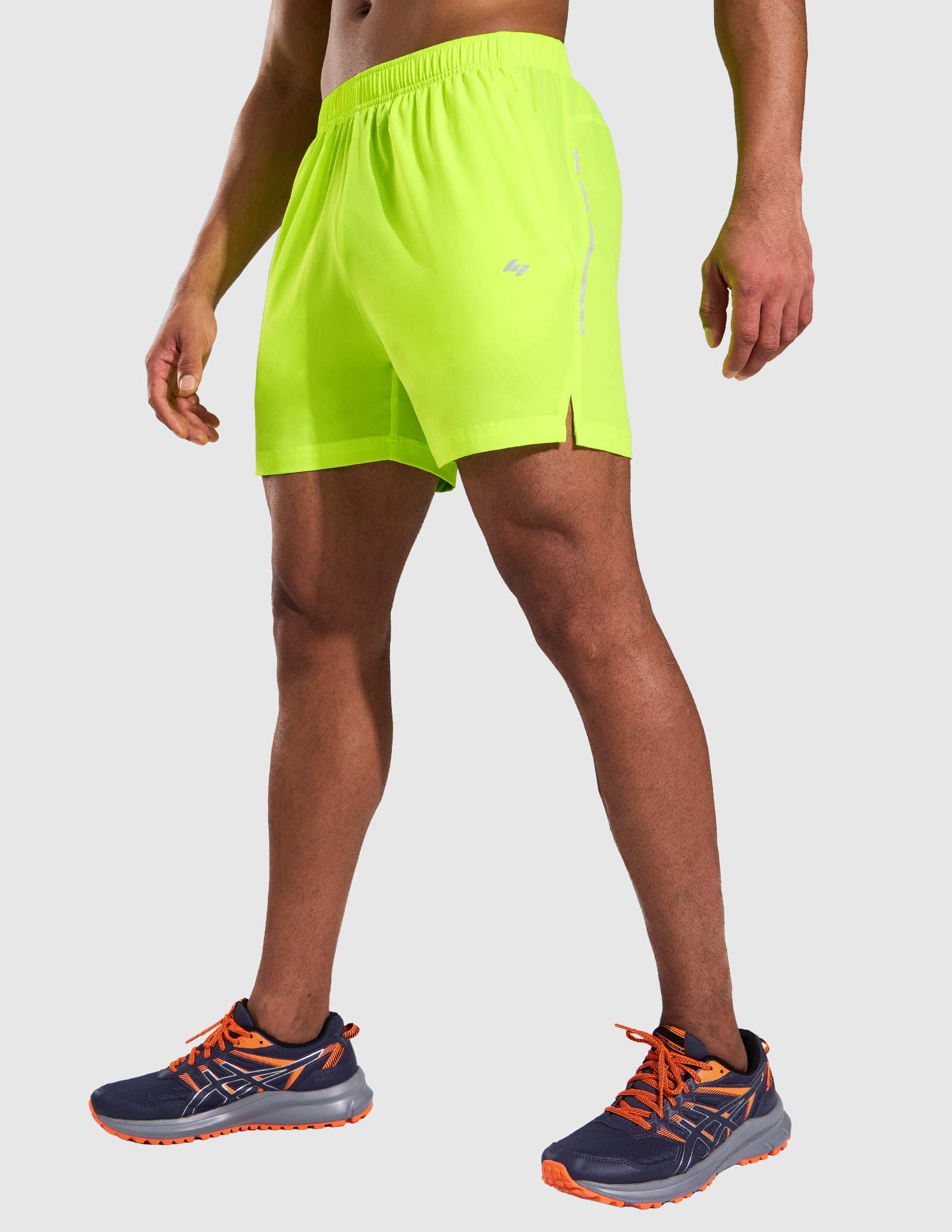 MIER Men’s 5" Athletic Running Shorts Quick Dry Workout Gym Shorts 3 Pockets Men's Shorts