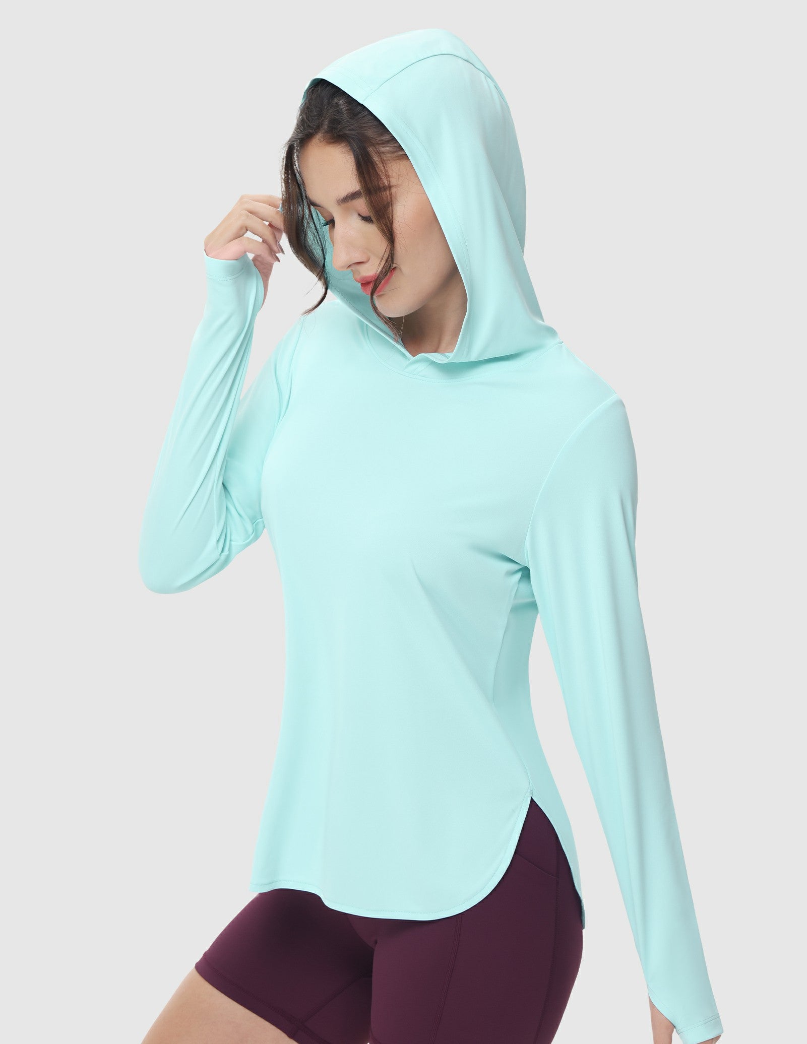MIER Womens UPF 50+ Sun Protection Hoodie Shirts