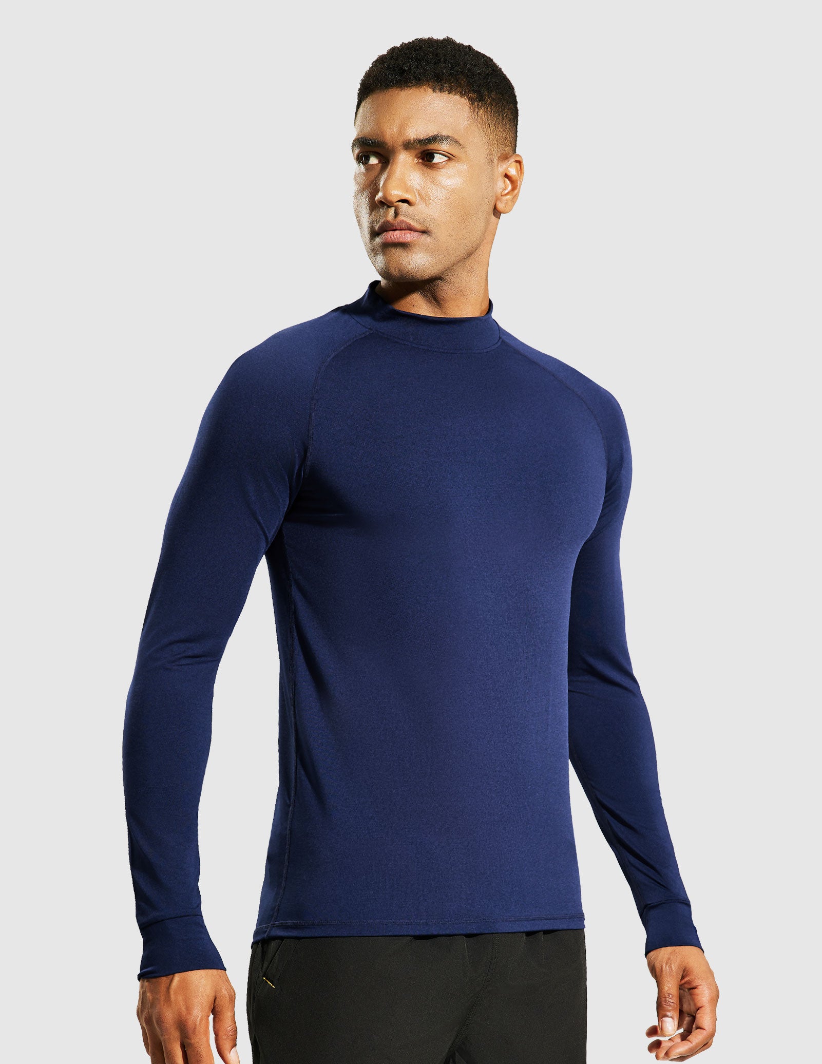 Dri fit long sleeve mock on sale turtleneck