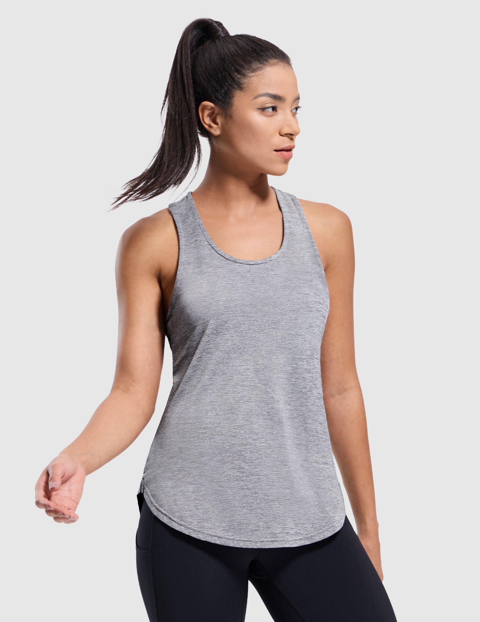 MIER Racerback Women’s Workout Tank Quick Dry Moisture Wicking and Stylish Women Tank Top